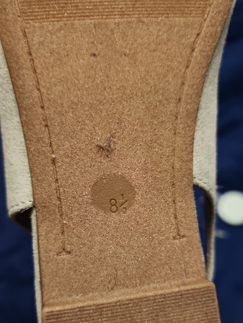 Old Navy Women's Pointed Slingback Flats in Sage Green - Picture 3 of 3